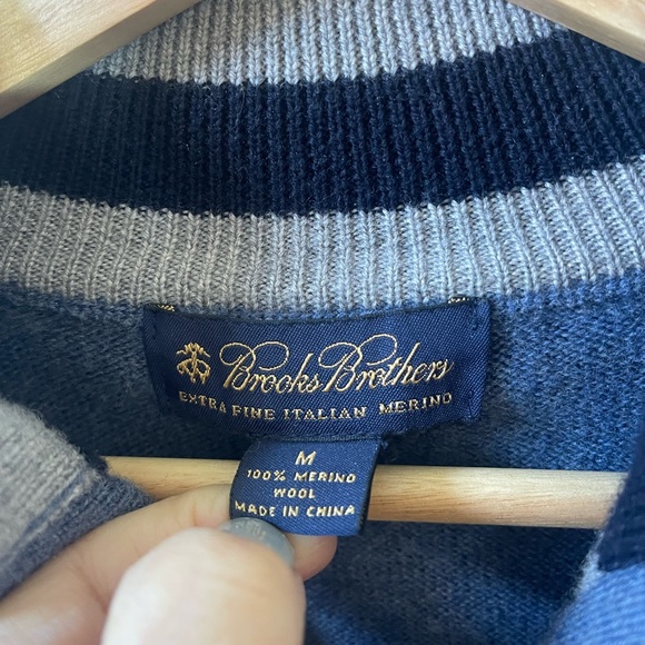 Brooks brothers 100% merino wool sweater size M - Picture 3 of 7